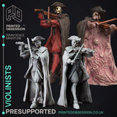 Violinists - The Printable Dragon